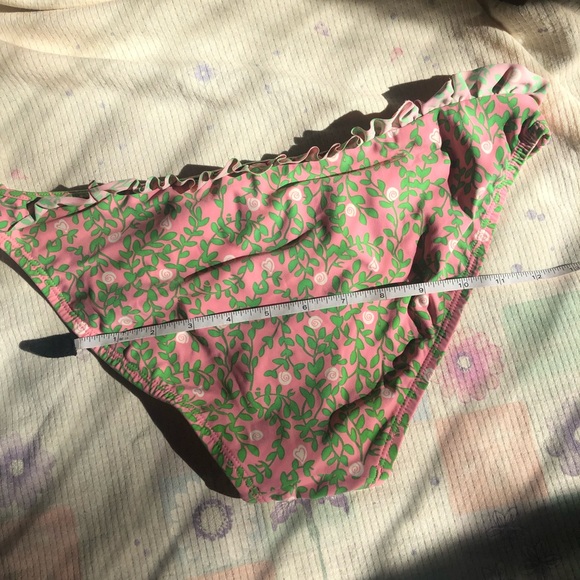 Lilly Pulitzer Pink & Green Floral Bikini - Picture 9 of 10